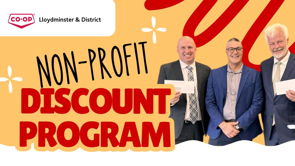 Non-Profit Discount Program | Lloydminster & District Co-op